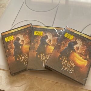 Original Disney movie Beauty and the Beast never been opened never been used.